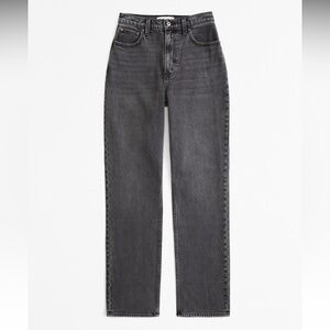 Women’s Abercrombie Curve Love Ultra High Rise 90s Straight Jean